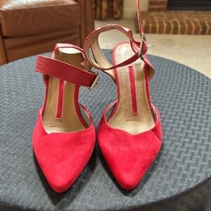 Elegant Red Women's Heels